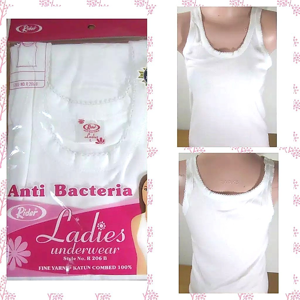 Singlet Rider R206B Wanita Perempuan | Tanktop Wanita | Singlet Rider Ladies | Kaos Dalam Wanita Rid
