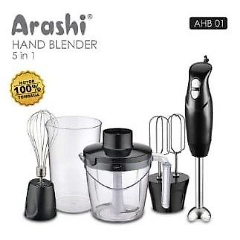 Hand Blender Arashi 5 fungsi AHB 01