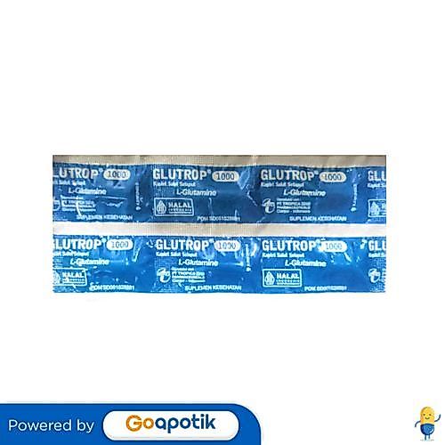 Glutrop 1000 Mg Strip 6 Kaplet