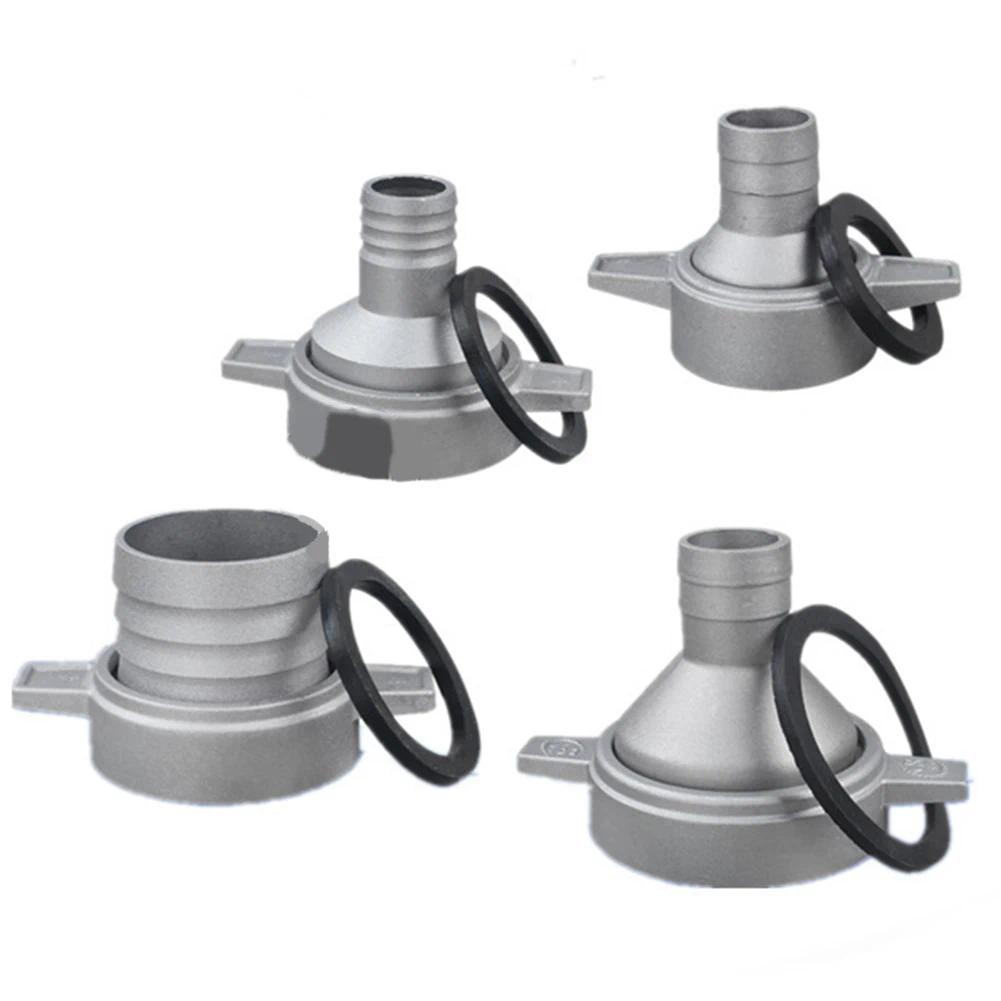 Water Pump Aluminum Pipe Connector With Rubber Gasket Water Pump Connecting Pipe For 1-3inch Water P