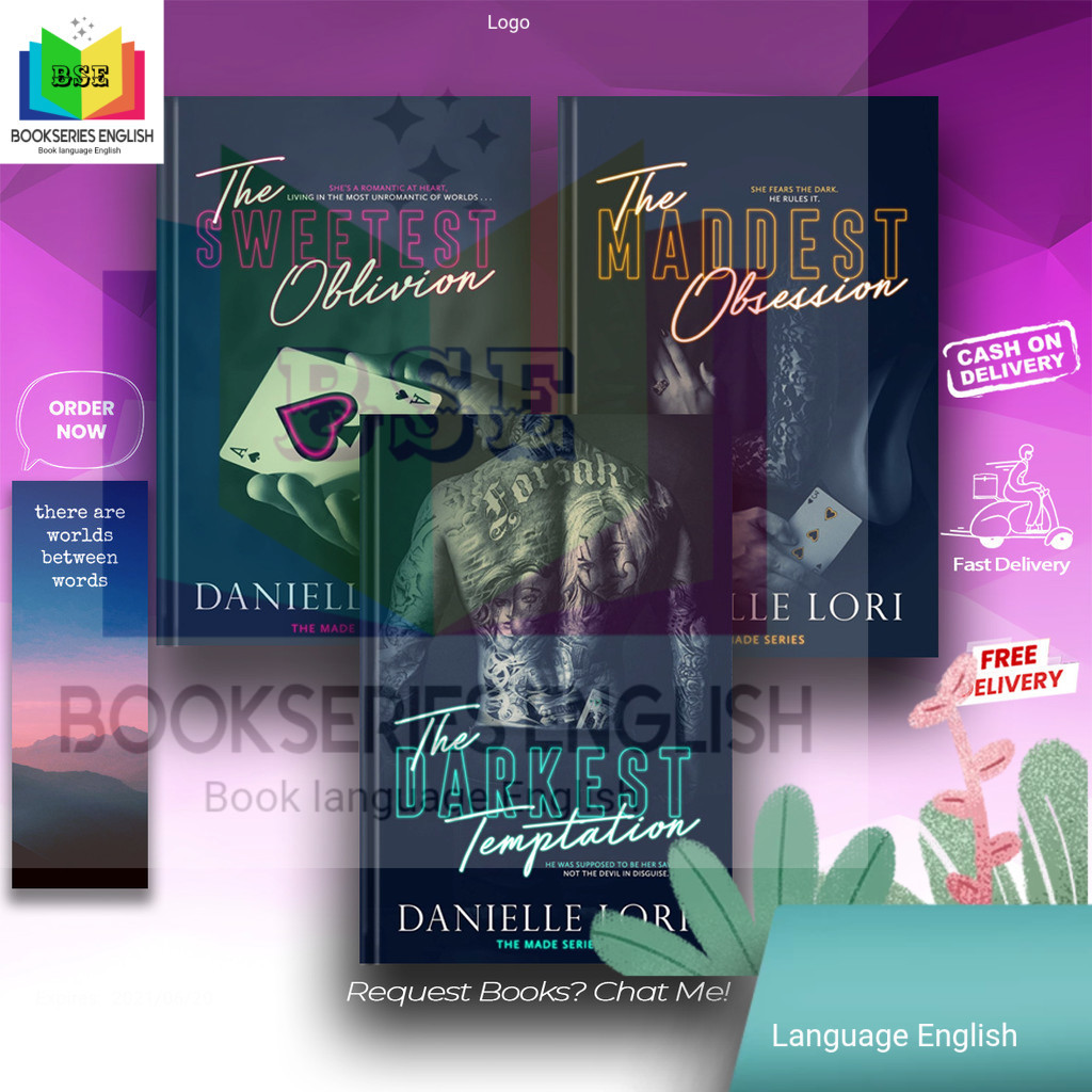 The Darkest Temptation | The Sweetest Oblivion | The Maddest Obsession - Danielle Lori (English)