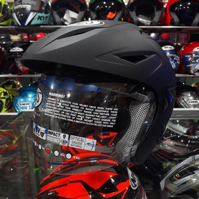 Helm MDS Protector Solid Black Doff - M