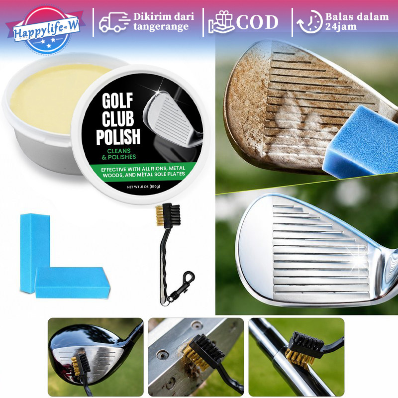 Metal Club Head Cleaner Pembersih Stick Golf Penghilang Scratch Untuk Club Logam