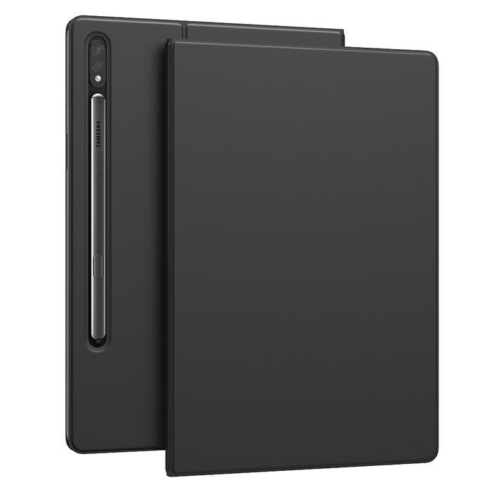 BayanakaBOOK COVER SAMSUNG TAB S8 S8+ S8 ULTRA SMART CASE TAB S8 S8 PLUS - BLACK, TAB S8 11inch