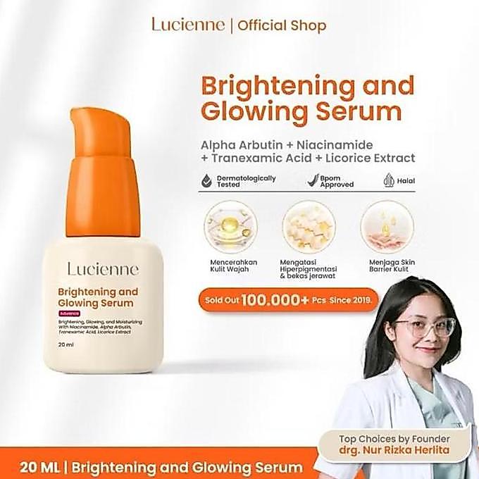 READY STOCK SIAP KIRIM 100% ORI SERUM BRIGHTENING AND GLOWING LUCIENNE | RETINOL PRO RETINOL BARRIER