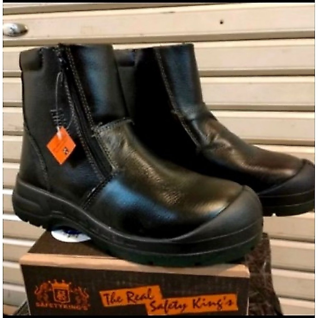 SEPATU SAFETY SHOES KING'S KWD 806 X HITAM / sepatu king's KWD806 X hitam murah / sepatu safety berk