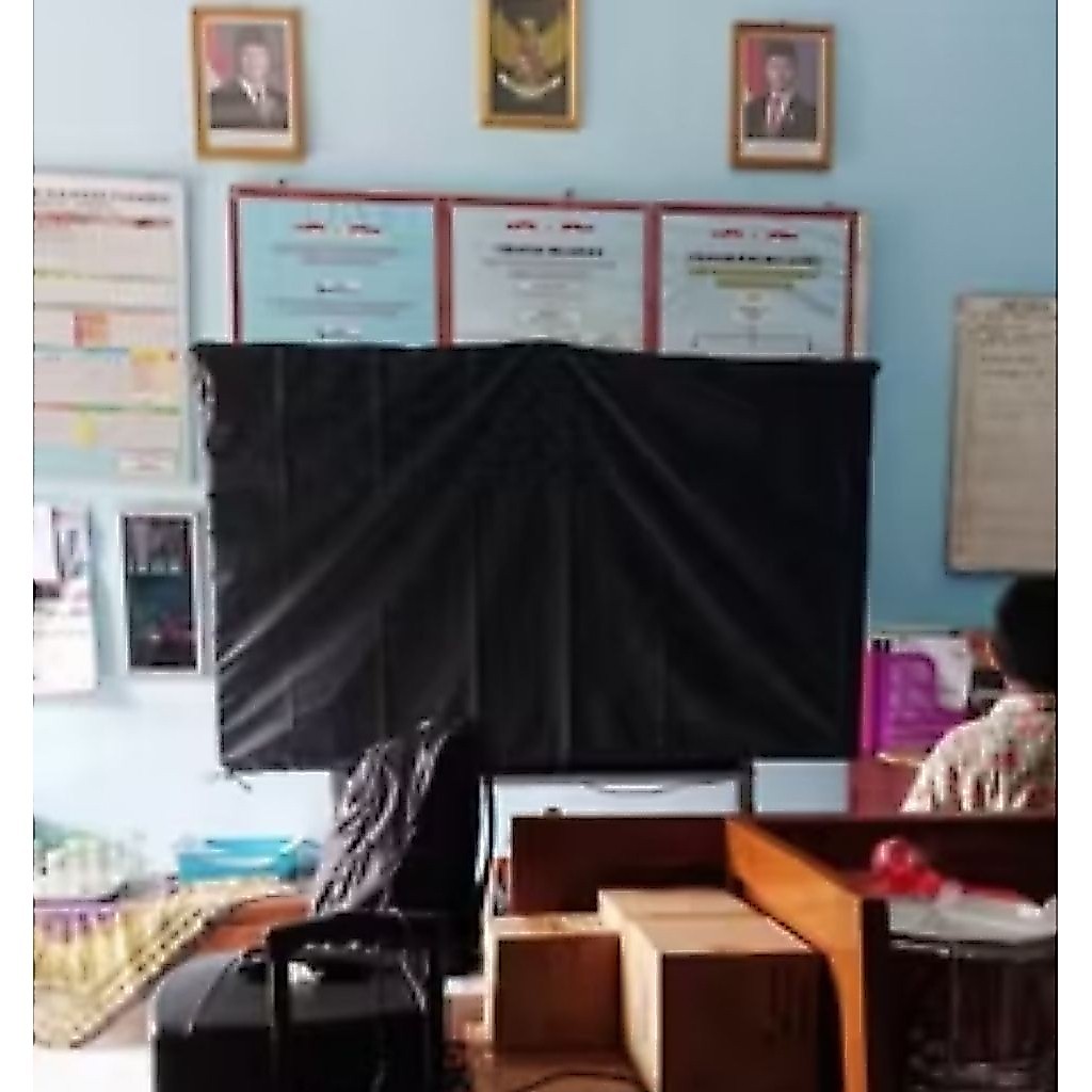 Cover Smart Board Ifp Lcd Tv Husus Size 75 Inchi