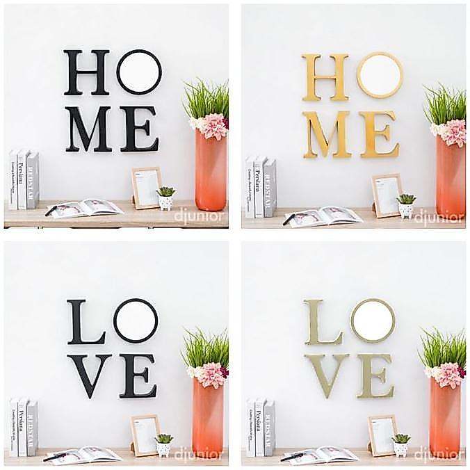 Ra - Informa Pajangan Dinding Home Love / Dekorasi Rumah / Home Wall Decoration