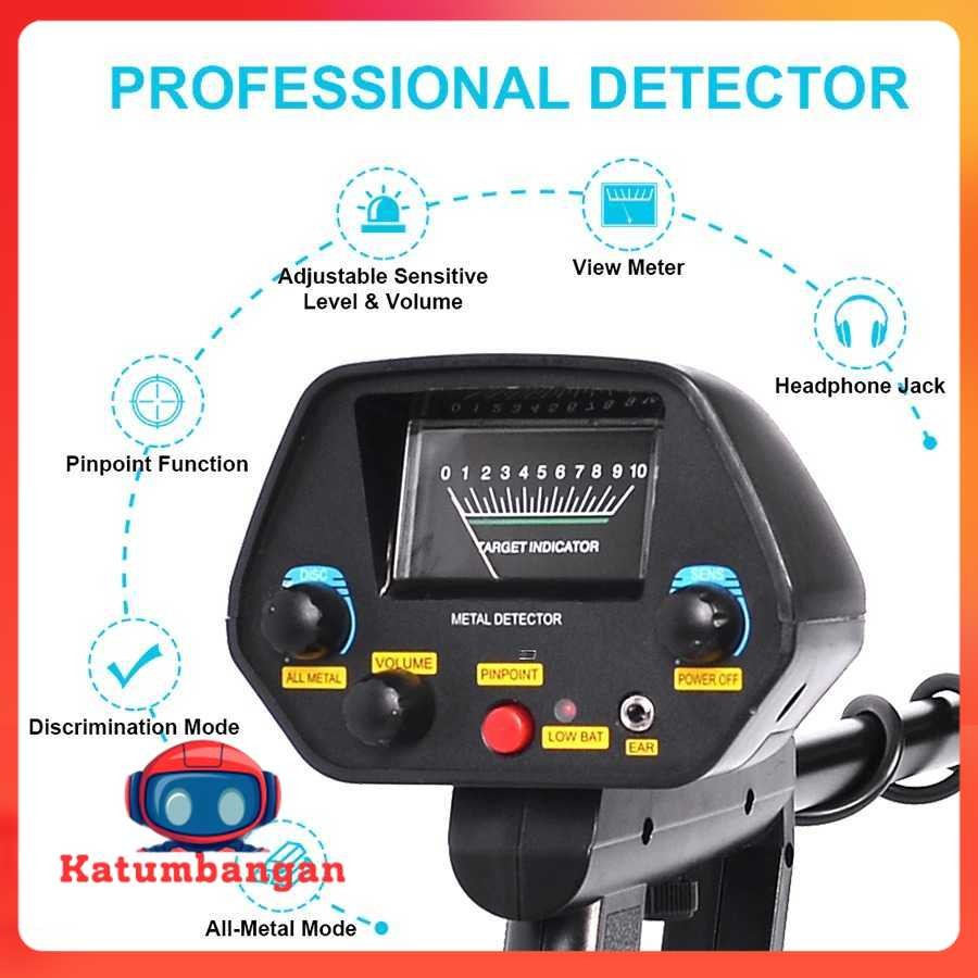 TIANXUN Pendeteksi Logam Metal Gold Silver Detector Finder - MD-4080