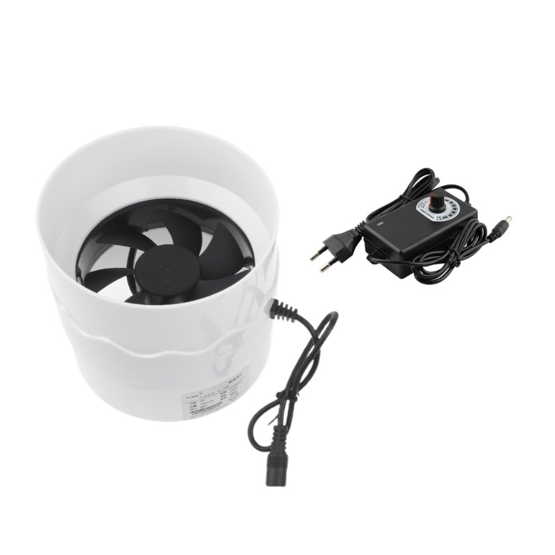 

Inline Duct Fan 110mm Ventilation Exhaust Boosters Fan Filter Duct 7W