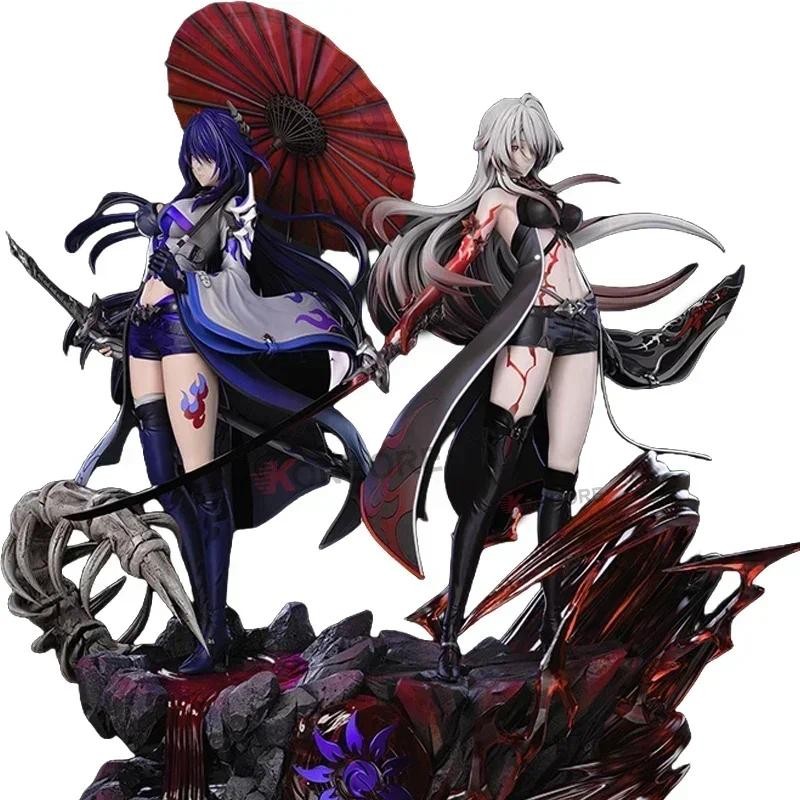 40cm Honkai Star Rail Huang Quan Anime Girl Figure Acheron Action Figure Houkai Gakuen Figurine Game