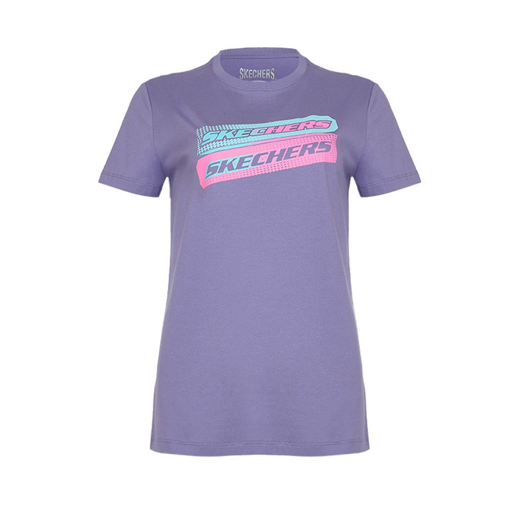 RUBANGRAU   Skechers Women T Shirt - Purple