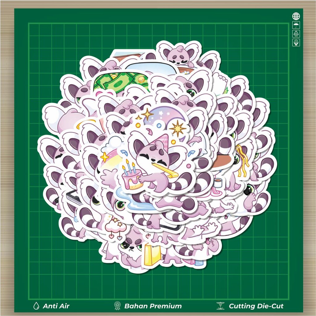 

HOT 50 PCS STIKER Stiker Kartun Funny Violet Lemmy Stiker Fashion Cars Decal Dingin Kartu Album Custom Vinyl Anti Air- Sticker Aesthetic Buku Journal Koper Casing HP Tablet Laptop Helm Motor Botol Minum