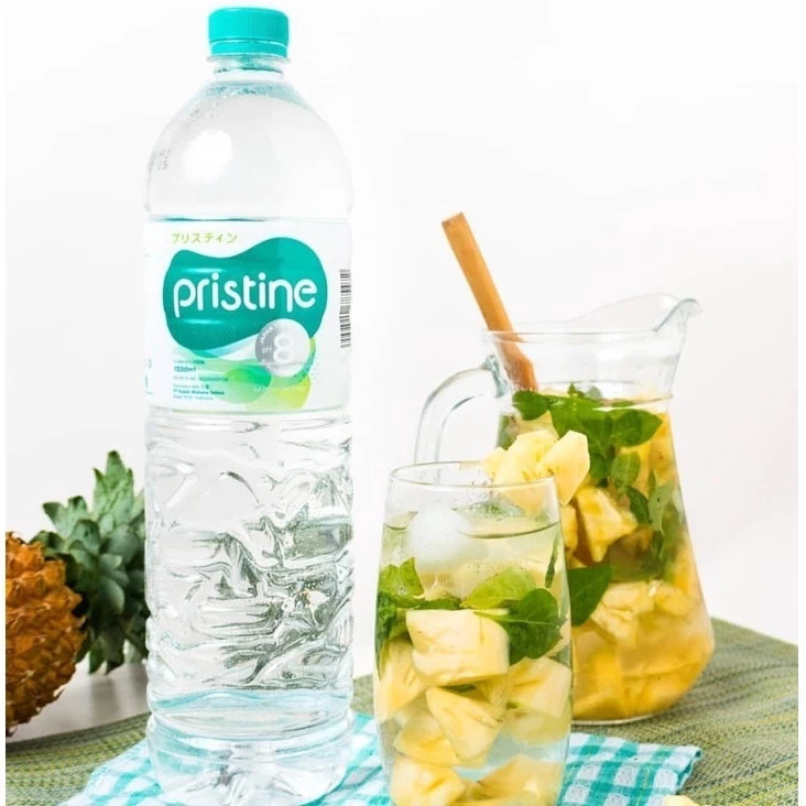 

JAMIN MURAH !!!Pristine Water PH 8+ Kemasan 1500ml x 12botol - PER KARTON(BISA LANGSUNG ORDER)