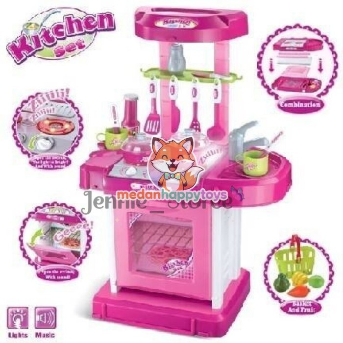 Mainan Kitchen Set Koper Mainan Anak Masak / Dapur / Kitchen set Jumbo