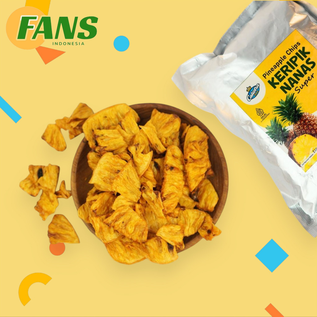 

KERIPIK BUAH NANAS SUPER GRADE A 500GR DAN 1KG | CAMILAN SEHAT RENYAH & MANIS ASLI