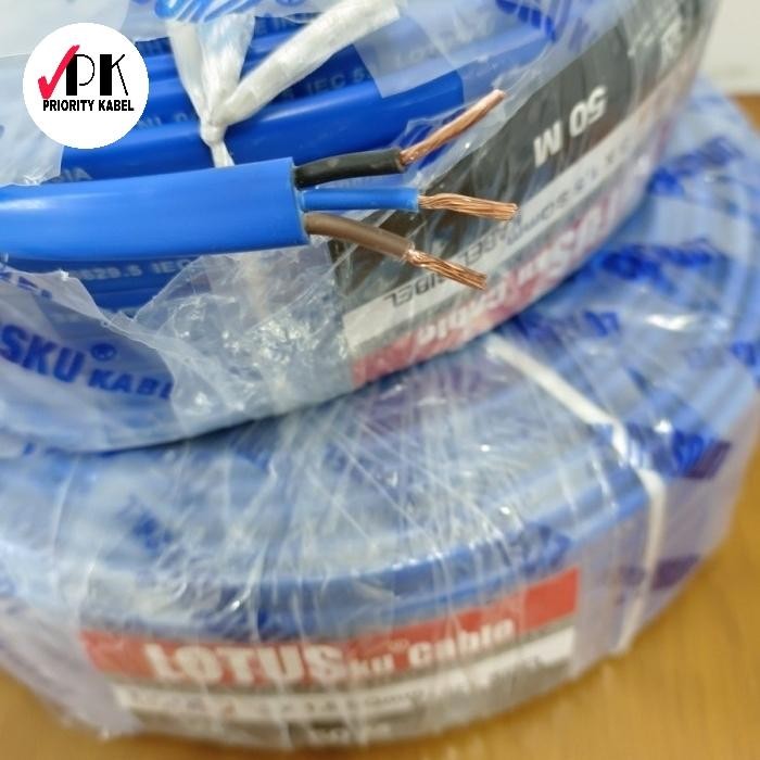 Kabel Pompa Submersible Sibel LOTUSku HYO 3x1,5mm 3x1.5 (Per Meter) 1M