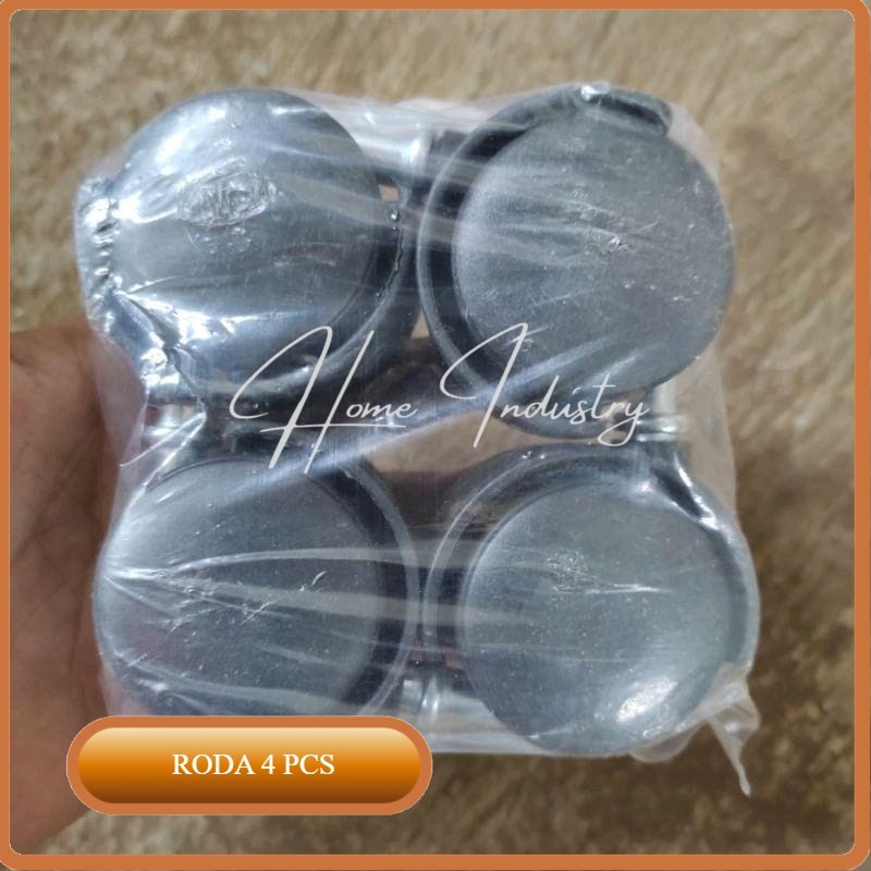Roda 4pcs Roda khusus rak serbaguna susun 5/roda rak roti/roda rak chiki mini