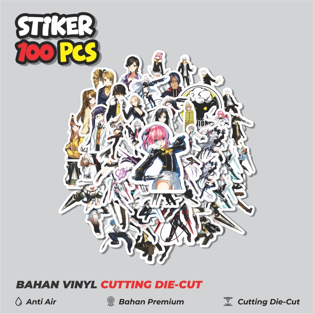 

Terbaru! 50 pcs Stiker Game Series Closers Karakter Mix 2 Dekorasi Lucu Kreatif untuk Notebook, Skateboard, HP
