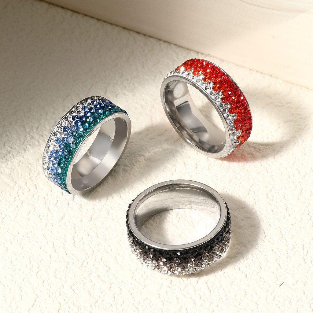 Berharap AliExpress berlian 5 baris Eropa dan Amerika baru secara bertahap mengubah campuran multi-w