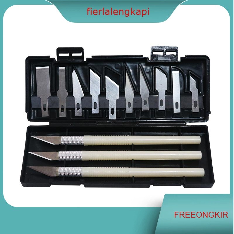 

AUP-KA13P Alat ukir pahat kayu pisau ic acrylic 13 set precision knife untuk 3d printer