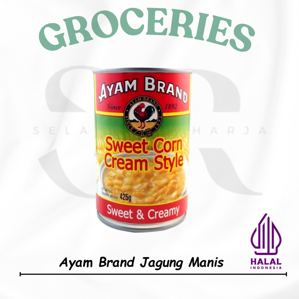 

Ayam Brand Jagung Manis - Sweet Corn Cream Style 425gr