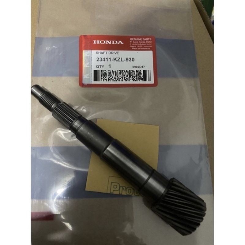 As Pully Pulley Shaft Drive KZL Beat fi Vario 110 Fi Scoopy FI Asli Original AHM (AS)