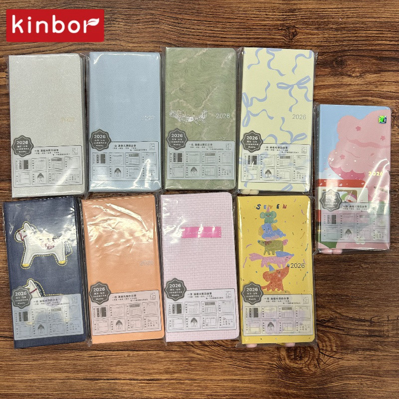 

Kinbor 2026 Pocket Weekly Planner Monthly Yearly Plan Notebook A5 A6 Soft Cover Life Recording Journal Note Book Time Management