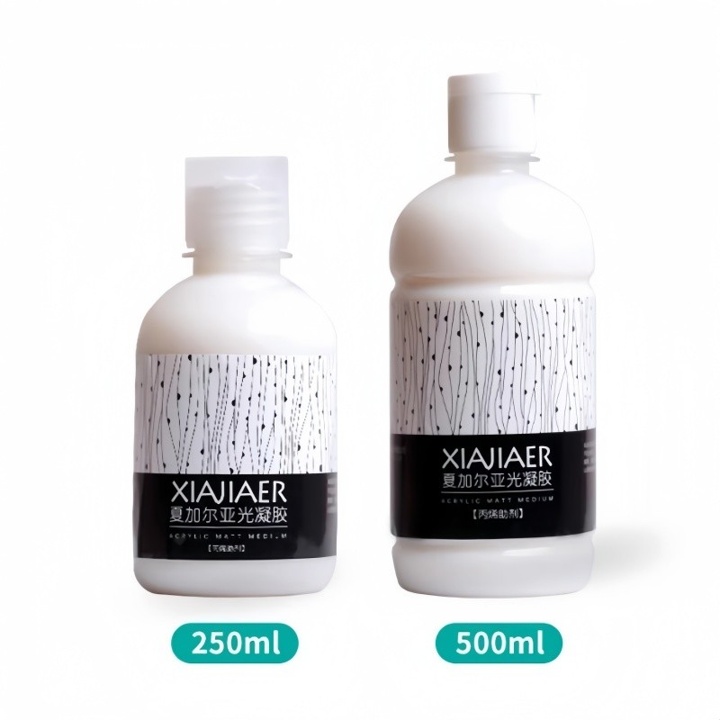 

Chagall acrylic pigment matte agent Transparent protective paint matte agent Painting medium 250ML/500ML acrylic toner