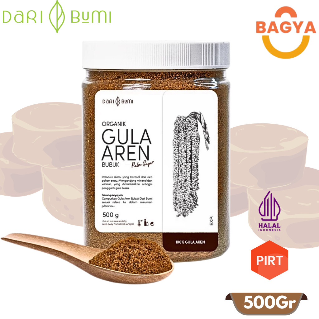 

Dari Bumi Gula Aren Bubuk Organik 500 Gr Premium Pure