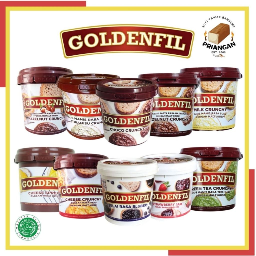 

[BALI] - SELAI GOLDENFIL SEMUA VARIAN 1KG. EXP PANJANG!!