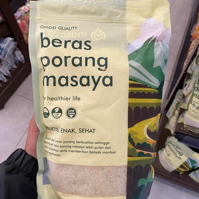 

Beras diet | beras sehat | beras porang masaya enak dan sehat 1kg