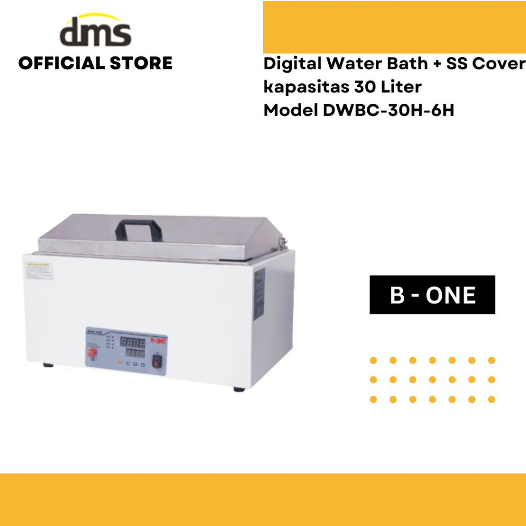 Digital Waterbath With Cover 30 liter B-One