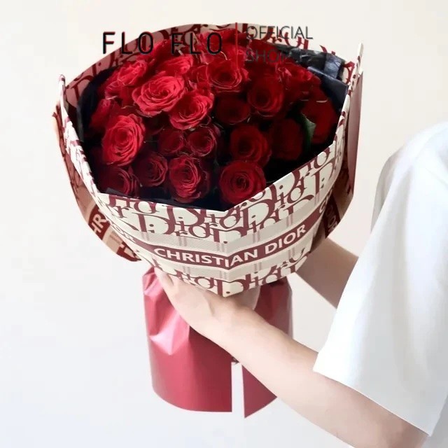 

FLO FLO - FL39 BRAND Kertas Bunga Paper Buket Motif Cellophane