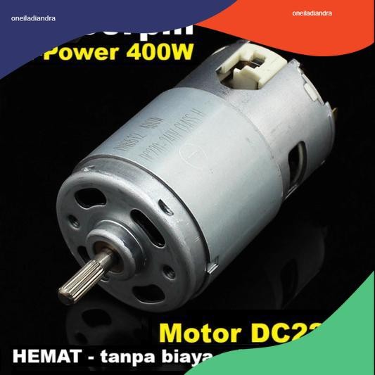 Dinamo High Power 400W Speed 11000rpm 220V-240V DC Motor DIY Mini Grinder Mesin Bor Gerinda