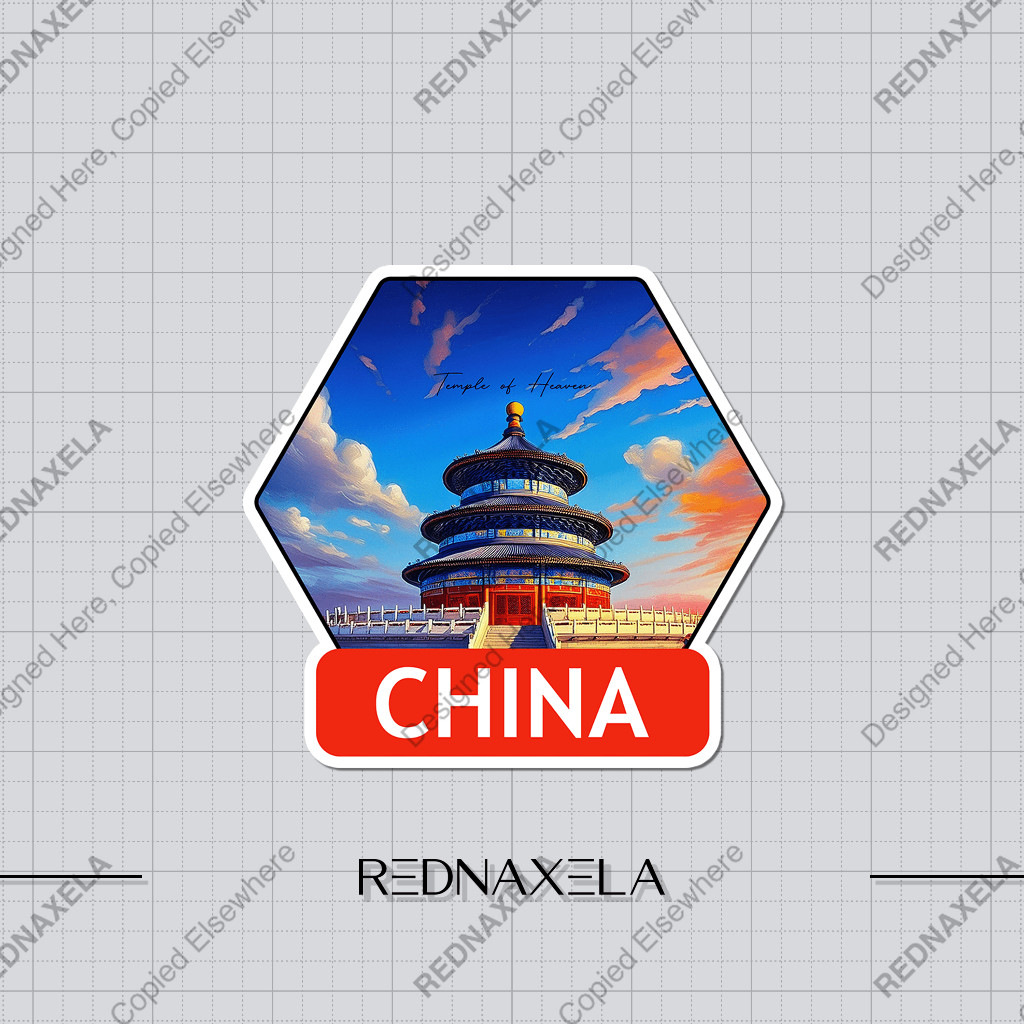 

Stiker Vinyl Country China 1 Stiker Koper Outdoor Travel Sticker