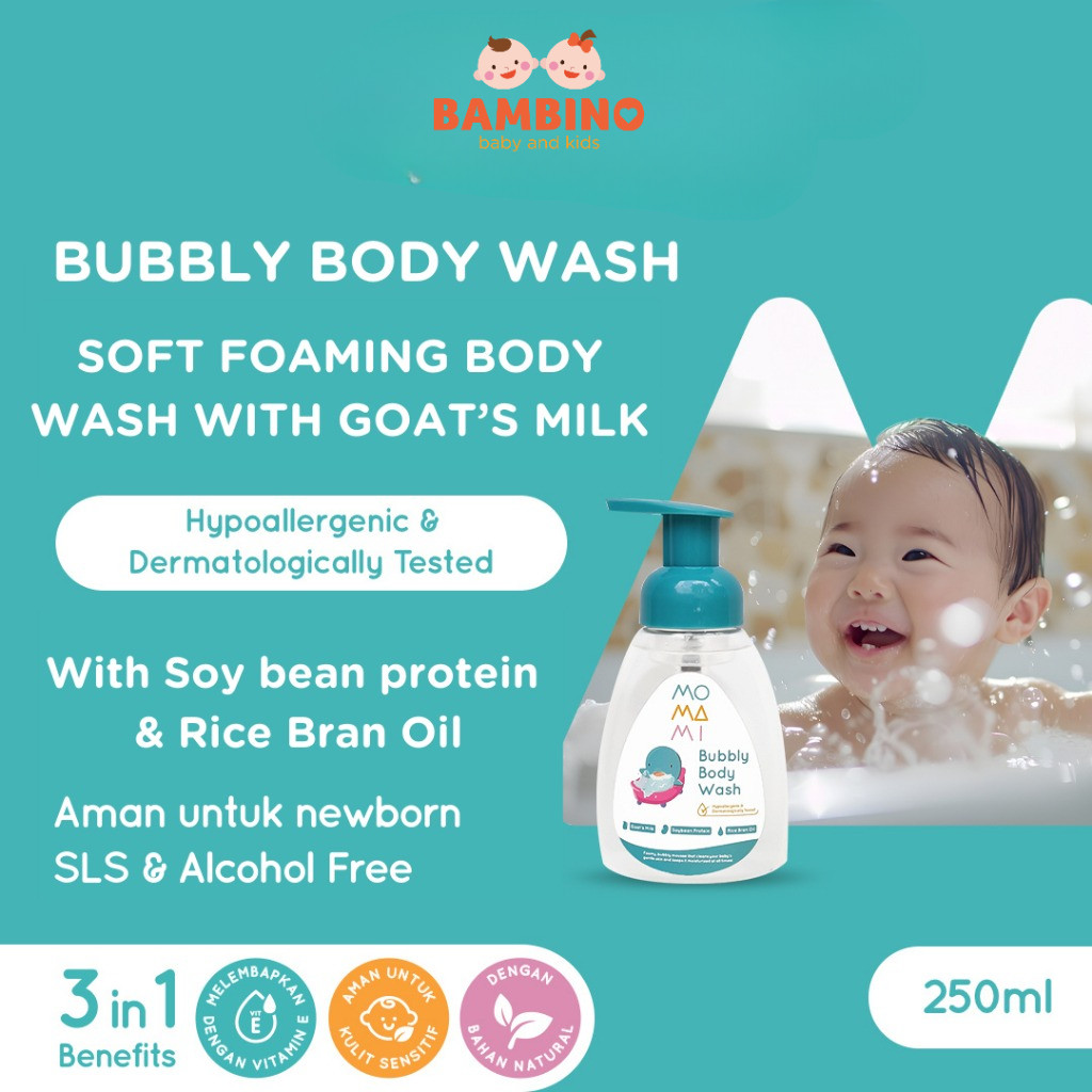Momami Baby Bubbly Body Wash