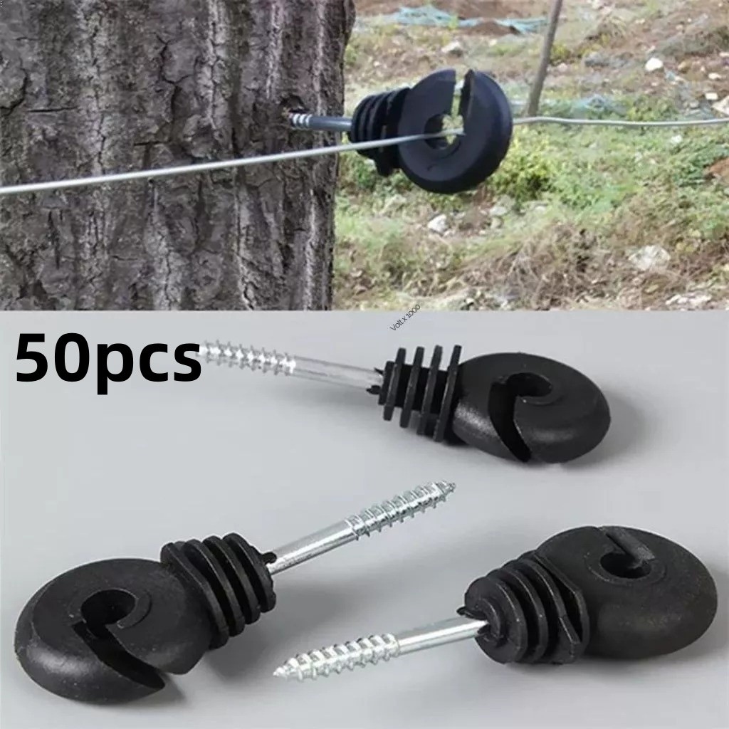 GERISAL Ring Insulator paket 50 pcs Termurah dan berat 1kg ring kawat pagar listrik kejut