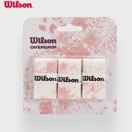 Wilson grip triumph over grip overgrip sakura pink over grip tennis raket