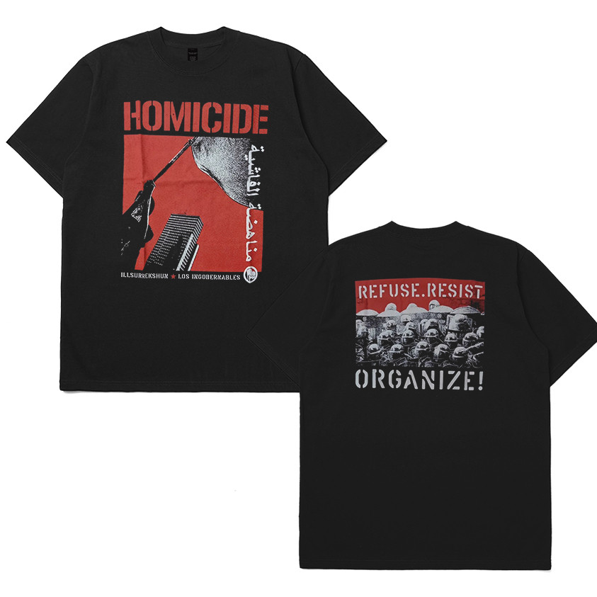 T-Shirt Band Homicide Organize