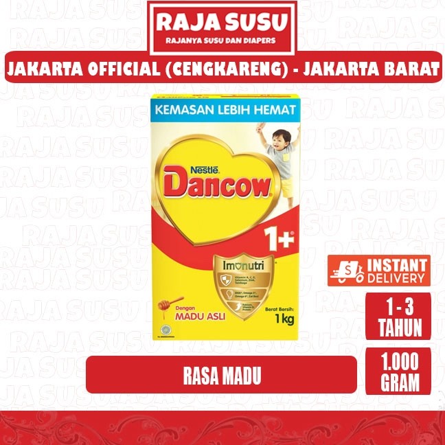DANCOW 1+ MADU 1 KG - RAJA SUSU