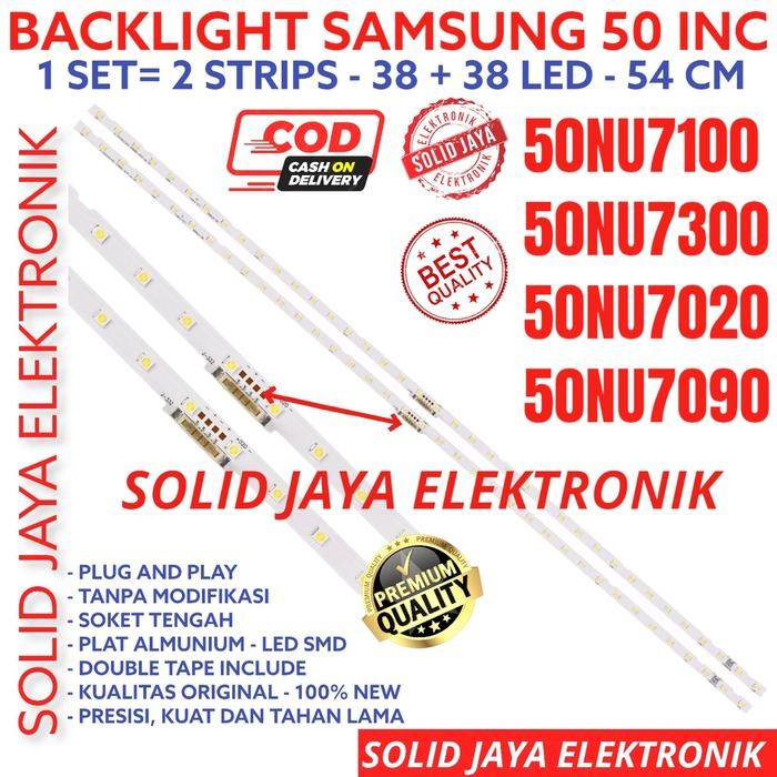 BACKLIGHT TV LED FOR SAMSUNG 50 INC UA 50NU7100 50NU7300 50NU7020 50NU7090 UA50NU7100 UA50NU7300 UA5