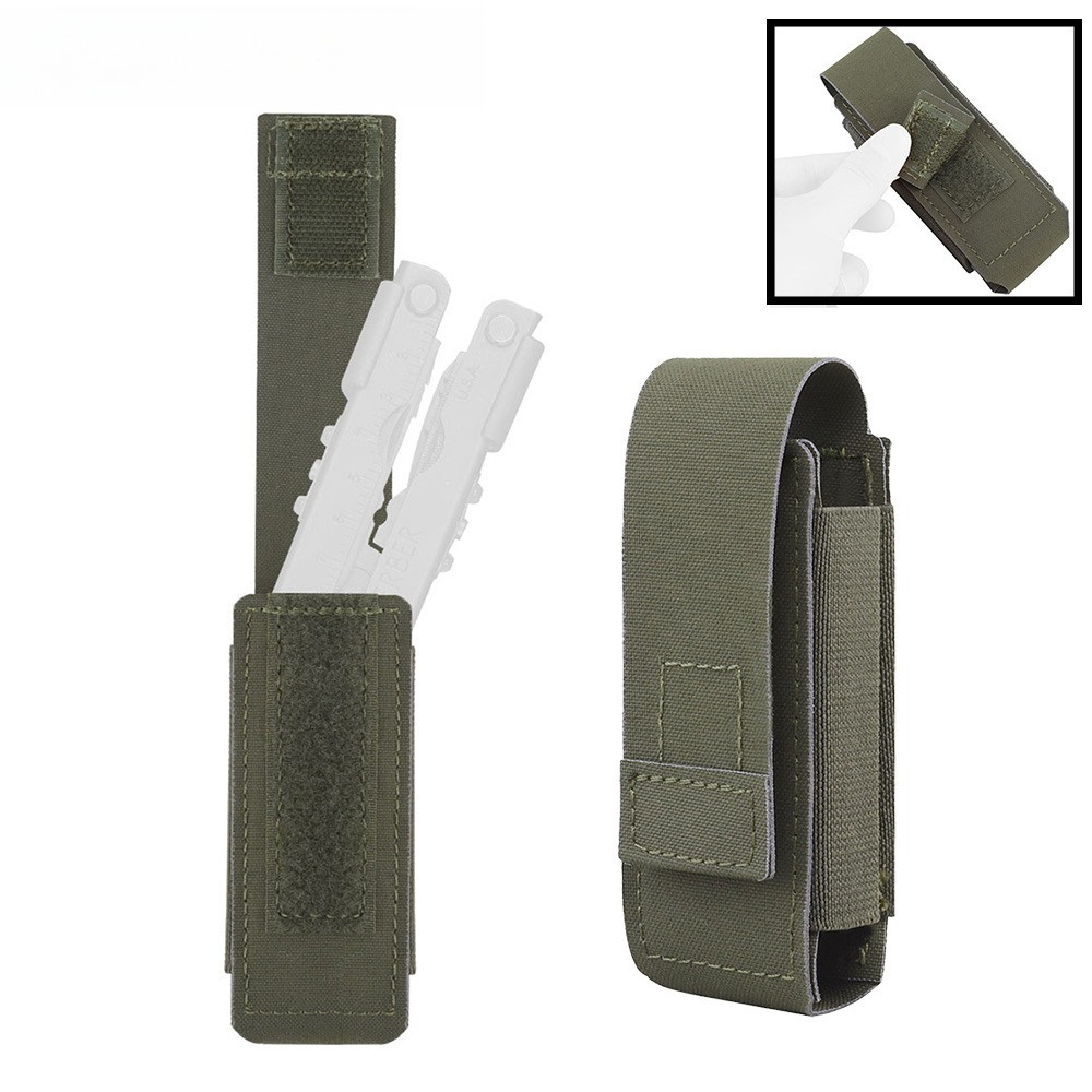 

OPHIDIAN Molle Pepper Spray Bag Multi-Purpose Bag Elastic 9mm Magazine Flashlight Holder Hunting Vest Belt Accessories