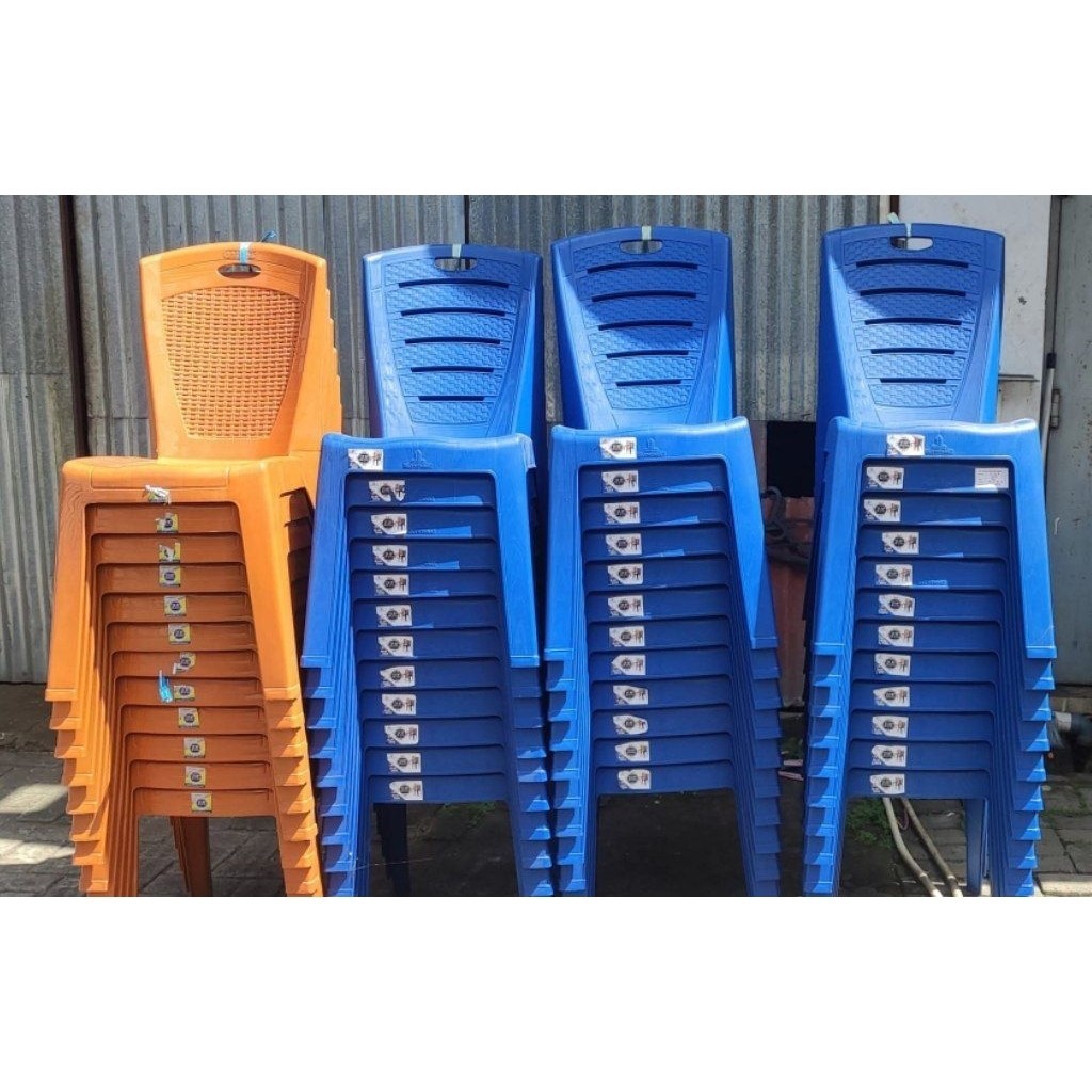 ZY - Kursi makan plastik Napolly  kursi pesta+kursi rumah makan murah kuat kode 211 -COD