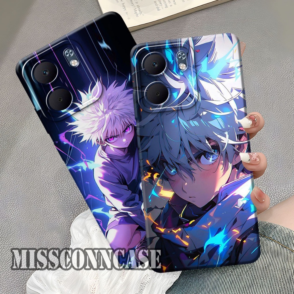 Case Hp OPPO A5X 2025 - OPPO A5 4G 2025 - OPPO A5i PRO 4G/5G Softcase Anime Killua Zoldyck - Case Co