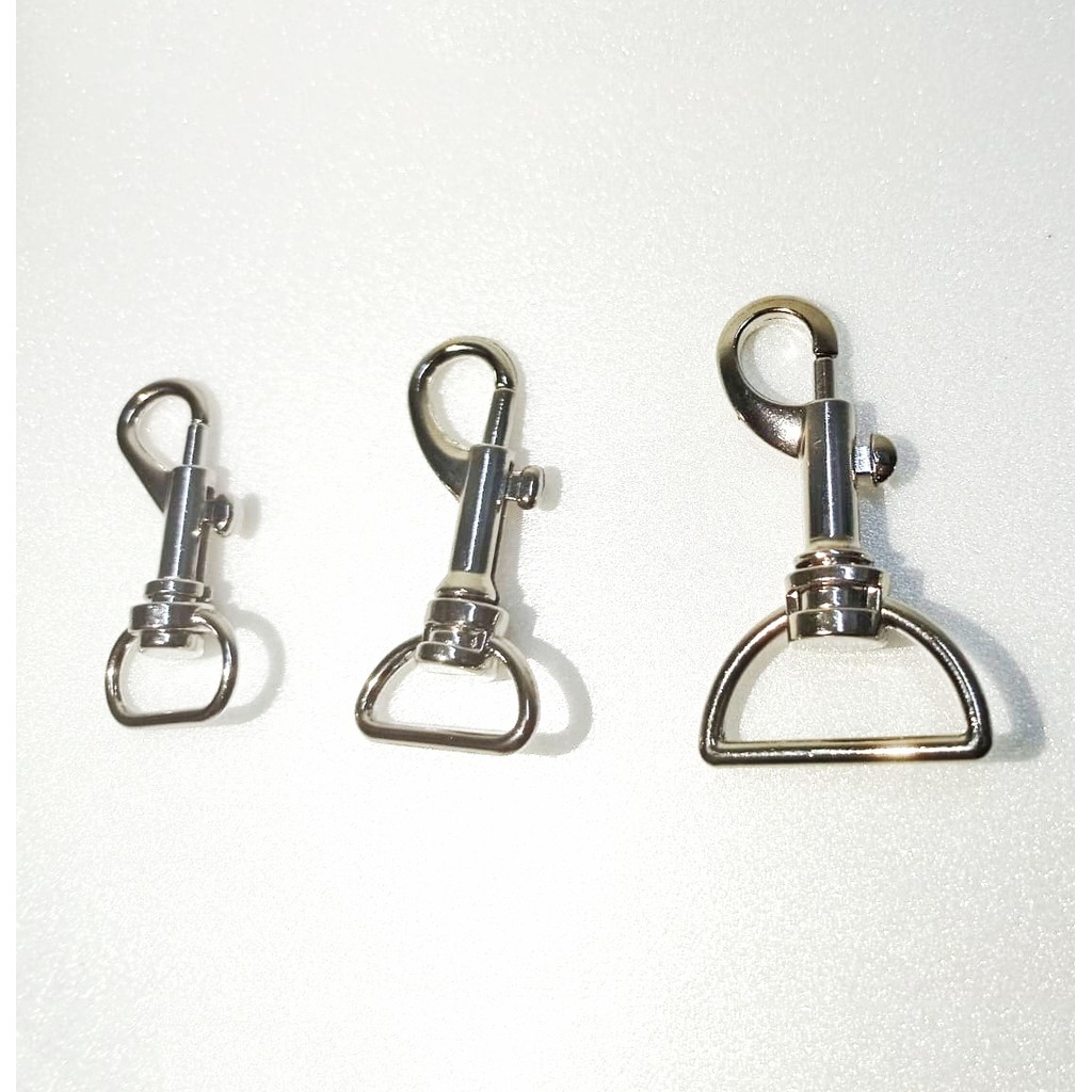 Cantelan Cantolan Hewan Binatang Anjing Nickel Snap Hook