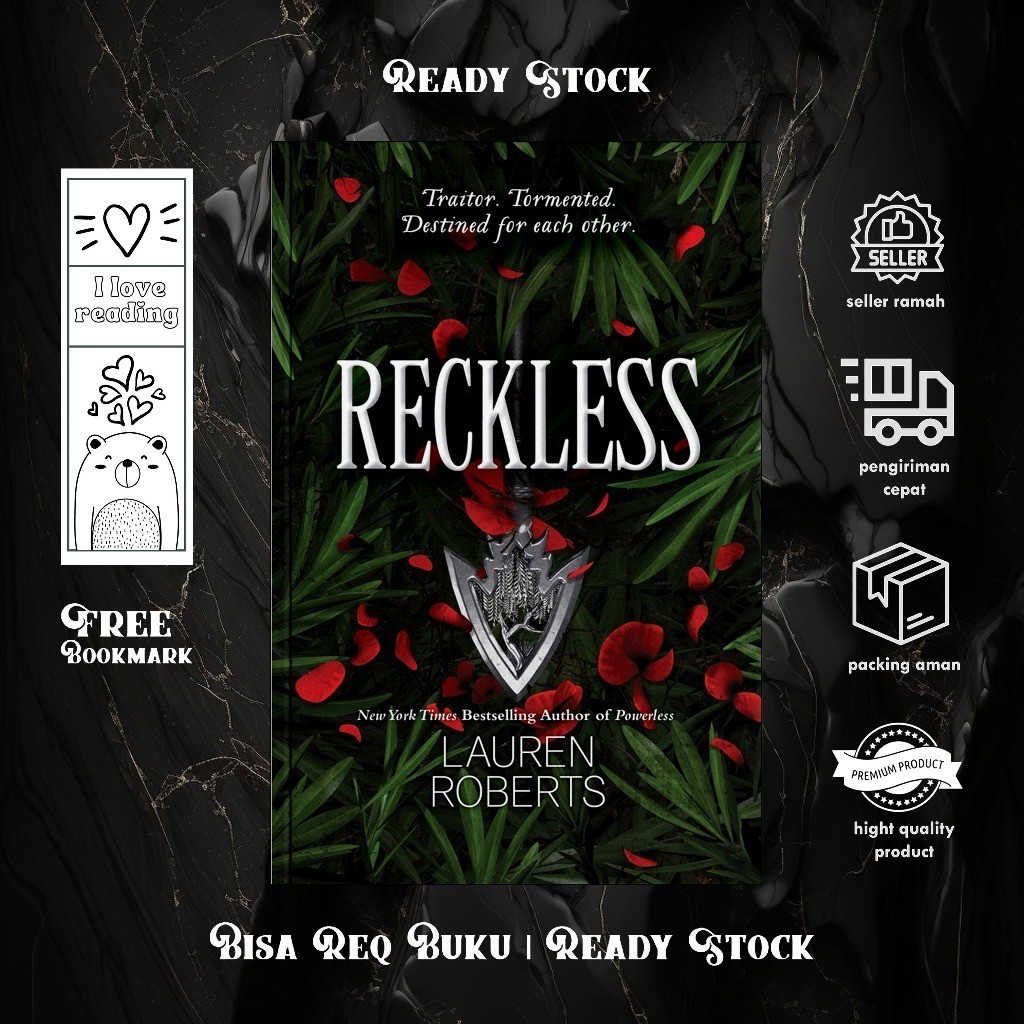 Reckless (The Powerless Trilogy, #2) by Lauren Roberts