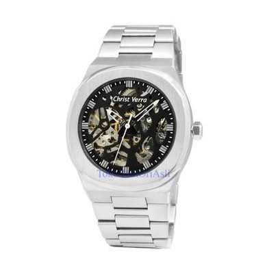 Promo Original Jam Tangan Christ Verra CV 10458LAT-11 BLK  Murah Garansi Resmi 2 Tahun