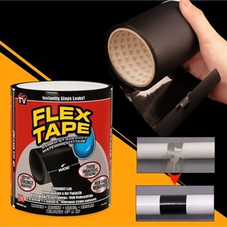 

FLEX TAPE Lakban Isolasi Talang Pipa Tambal Perekat Atap Genteng Asbes Seng Toren Anti Air Bocor Waterproof Proofing Seal PVC Tape