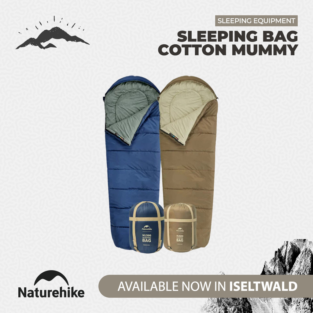 Naturehike Sleeping Bag Mummy Cotton CNK2300SD014 Sleeping Bag Camping Outdoor